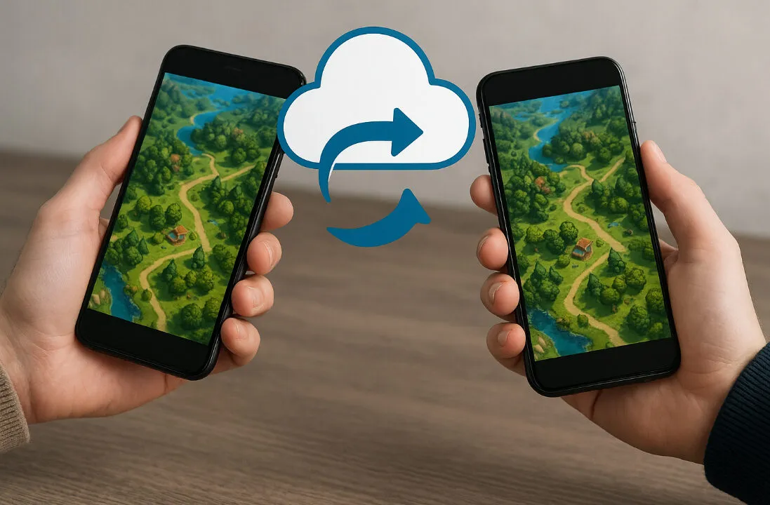 Synchronizacja gier mobilnych z kontem