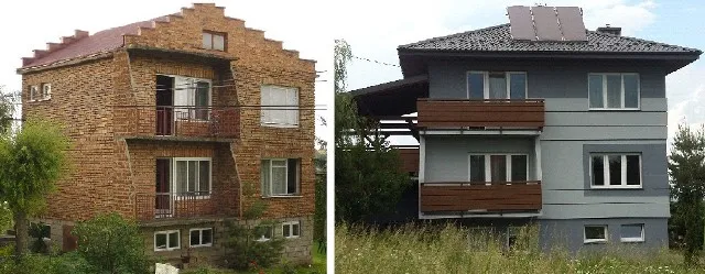 dom jednorodzinny po termomodernizacji