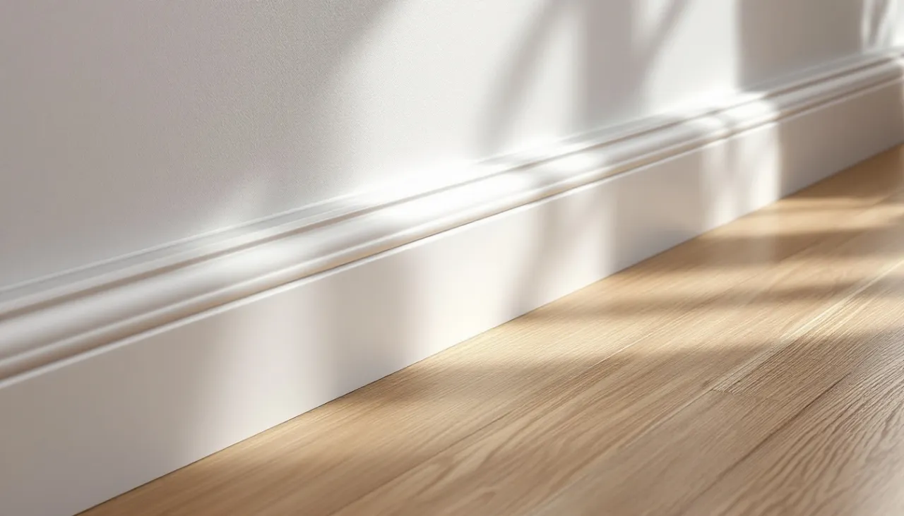 Porównanie materiałów listew przypodłogowych PVC MDF aluminium