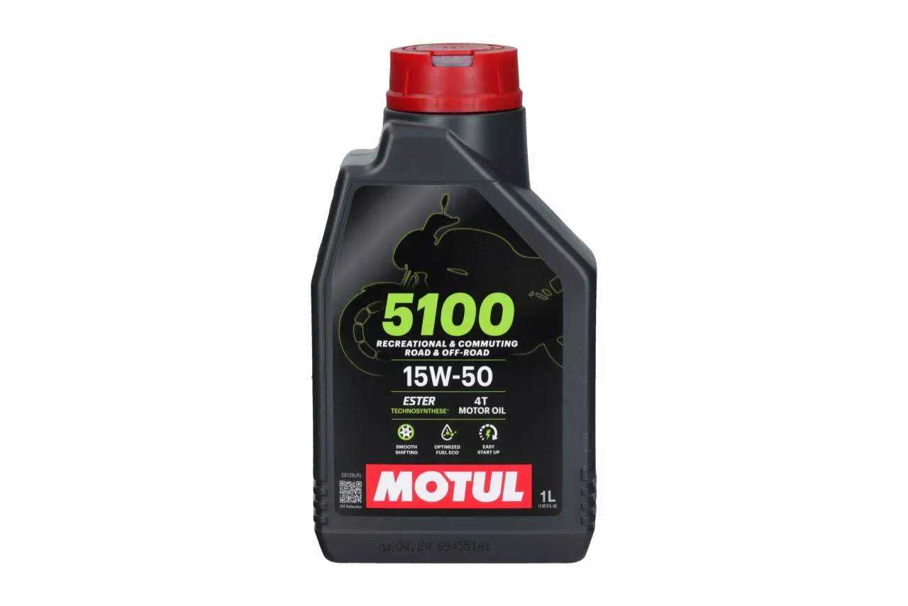 Motul 5100 15w50 opakowanie i specyfikacja
