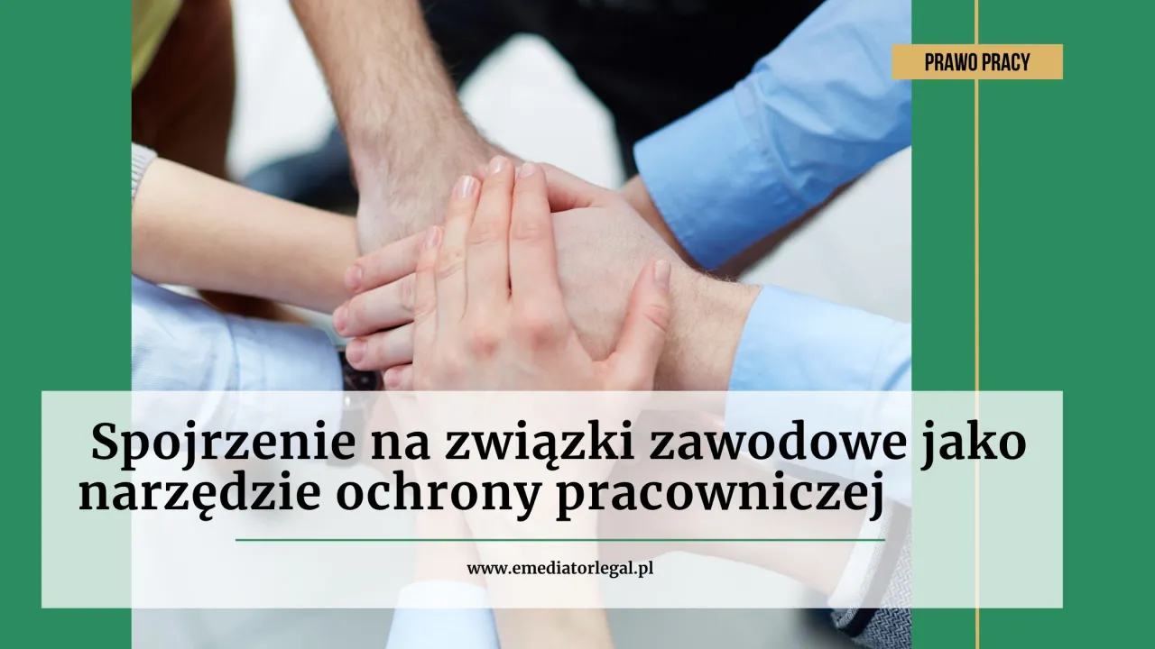 Dłonie złączone w geście solidarności. Dowiedz się, jak dołączyć do związków zawodowych, by chronić swoje prawa pracownicze.