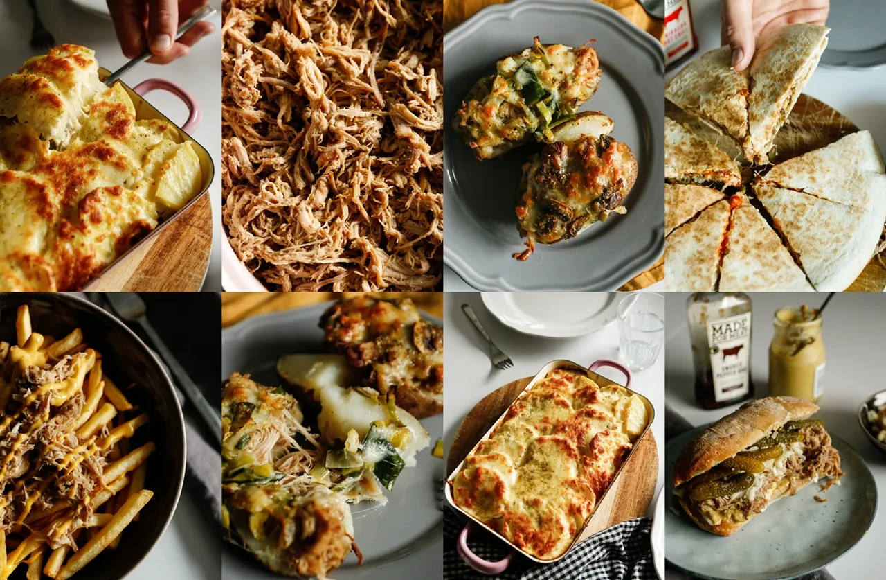 pomysły na podanie szarpanej wieprzowiny