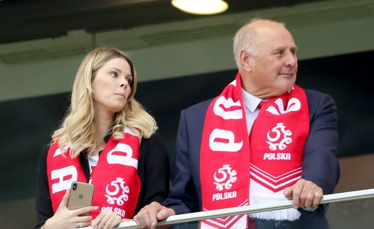 Małgorzata Tomaszewska z ojcem