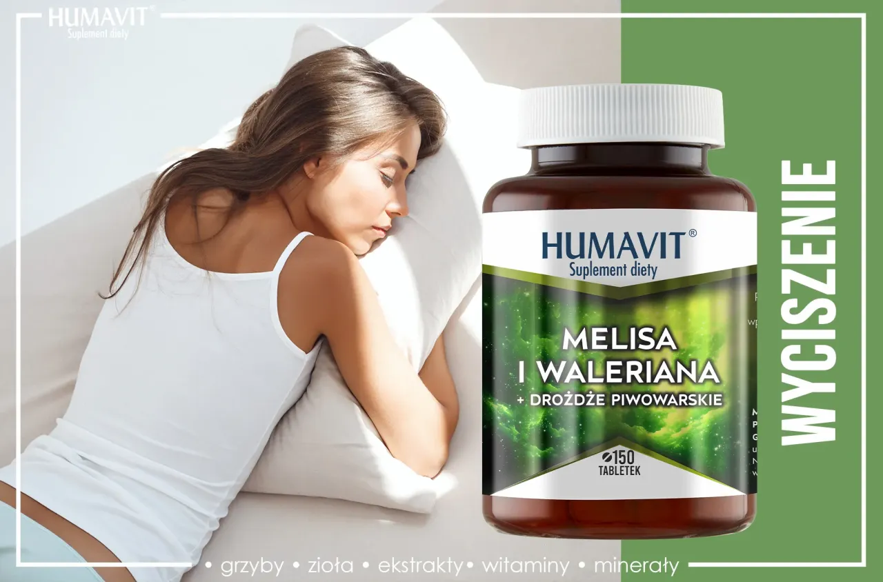 Ziołowe leki uspokajające melisa waleriana chmiel
