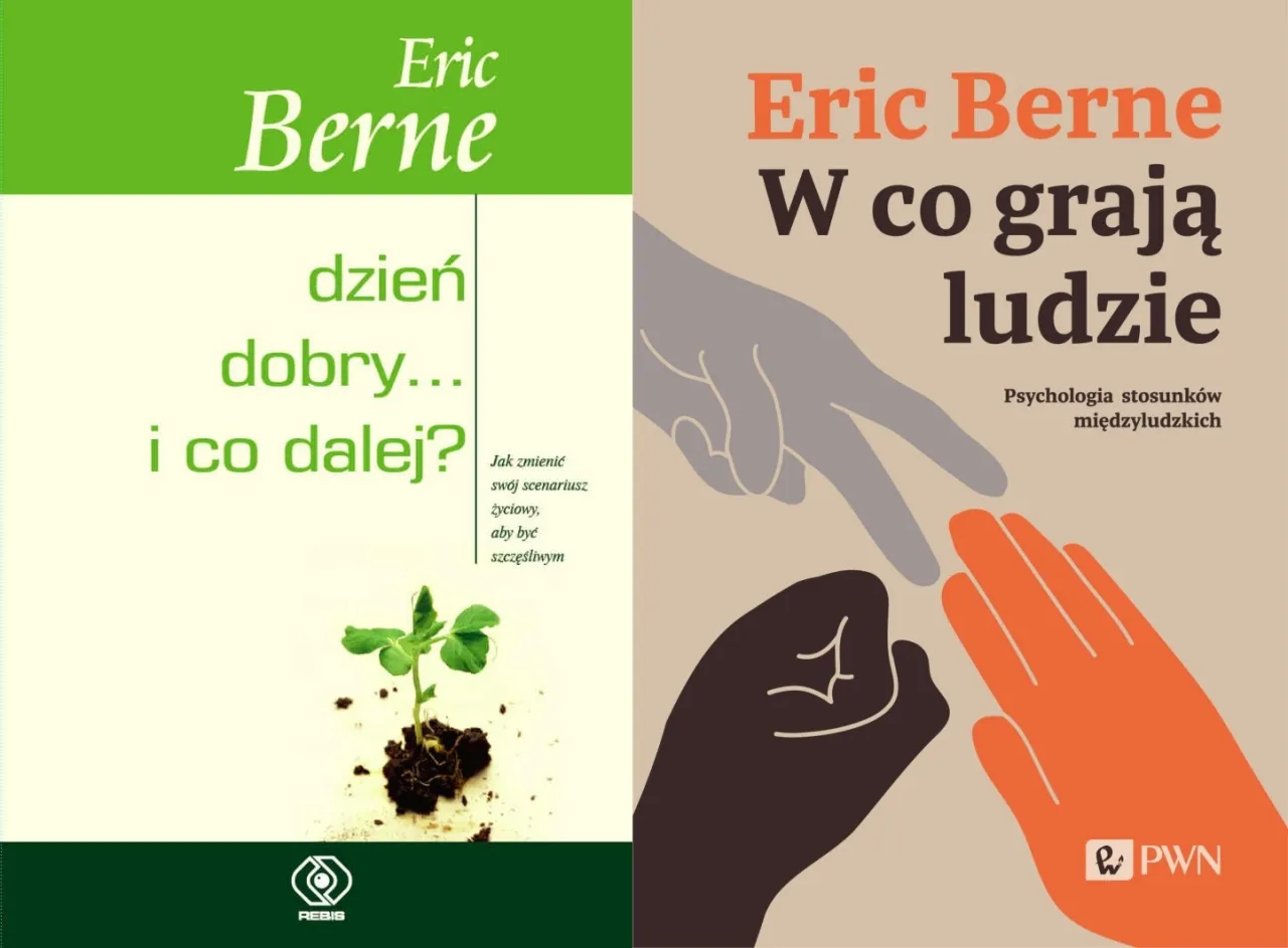 Okładki książek Erica Berne'a: 