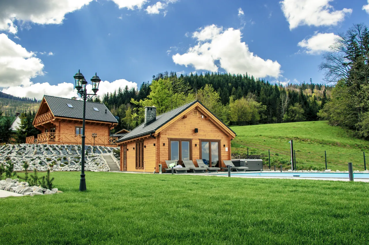 Nowoczesne domki do wynajęcia Zawoja