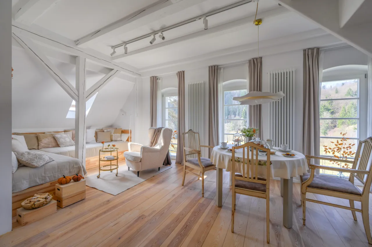 Trzy Morza Apartamenty Jodłów styl wnętrza slow life