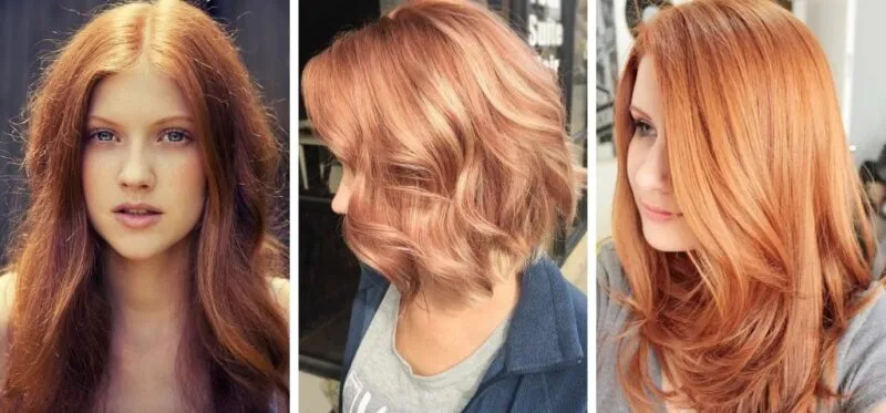 kolory włos&oacute;w do r&oacute;żowej cery blond brąz rudości