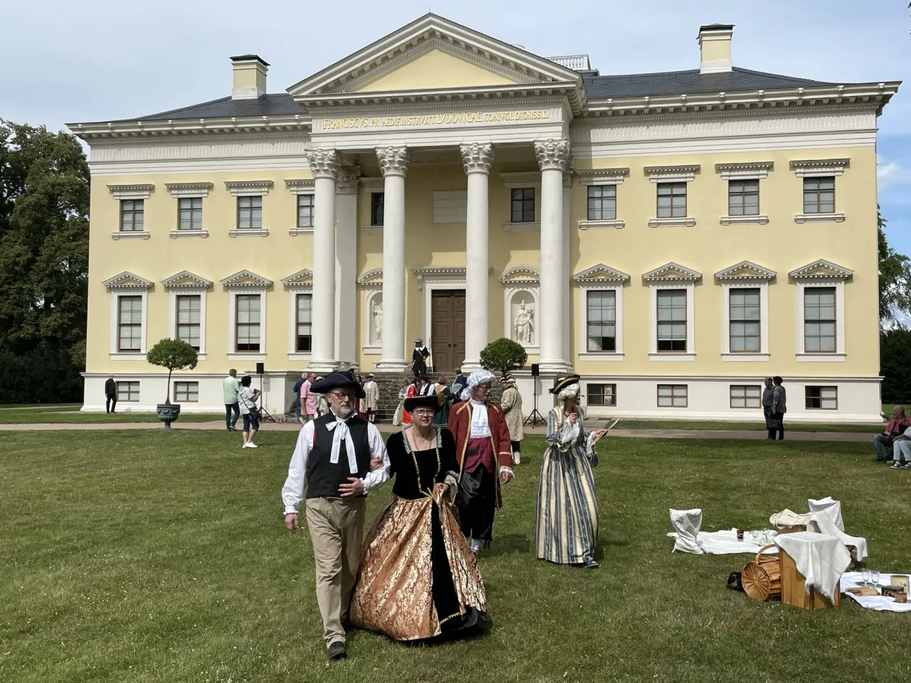 Wörlitzer Park Picknick Gondel