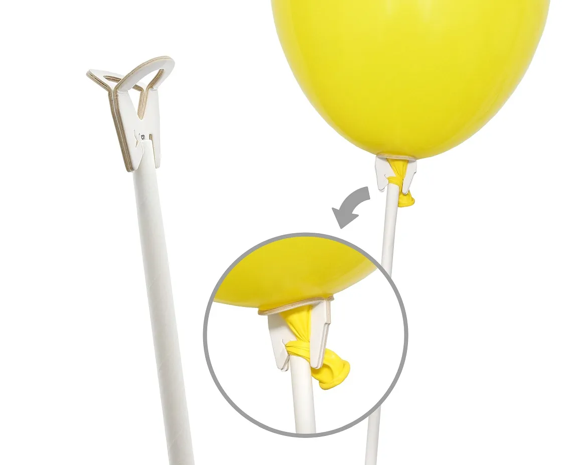 Rodzaje patyczk&oacute;w do balon&oacute;w, plastikowe, papierowe, LED