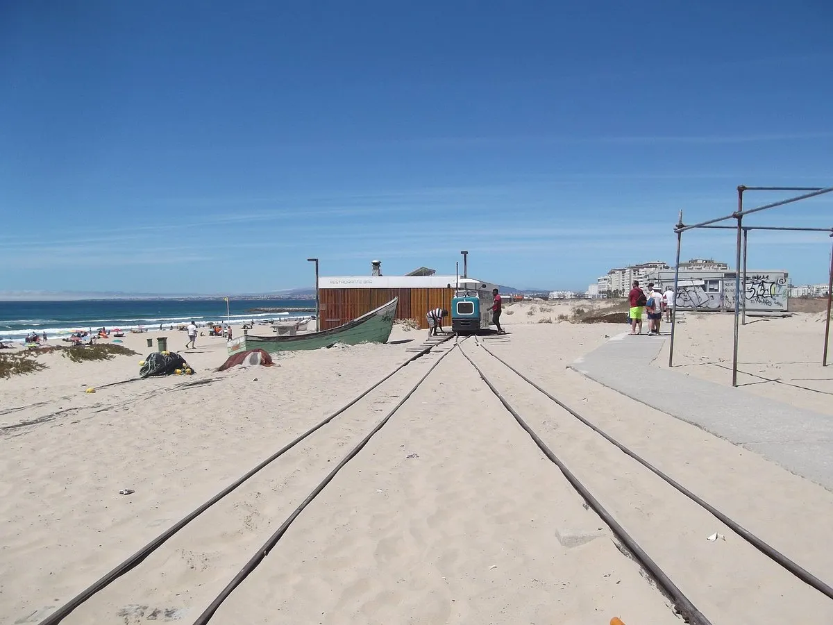 Costa da Caparica spiaggia Transpraia