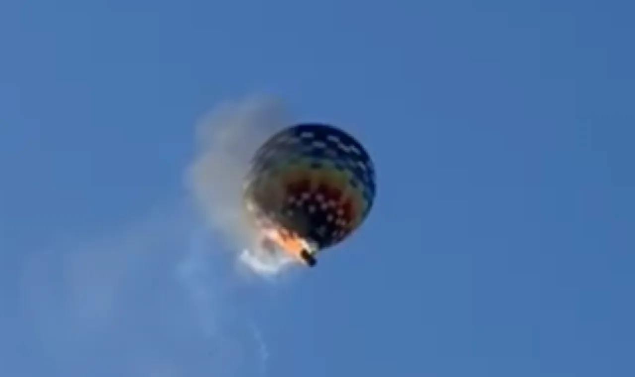 Katastrofa balonu na pustyni