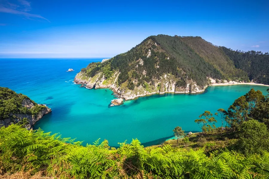 zielona Hiszpania krajobrazy