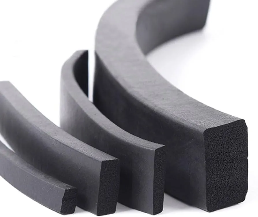 r&oacute;żne profile uszczelek drzwi wewnętrznych EPDM TPE pianka