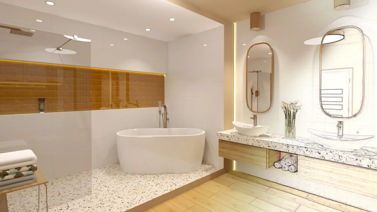 Projekt łazienki Leroy Merlin