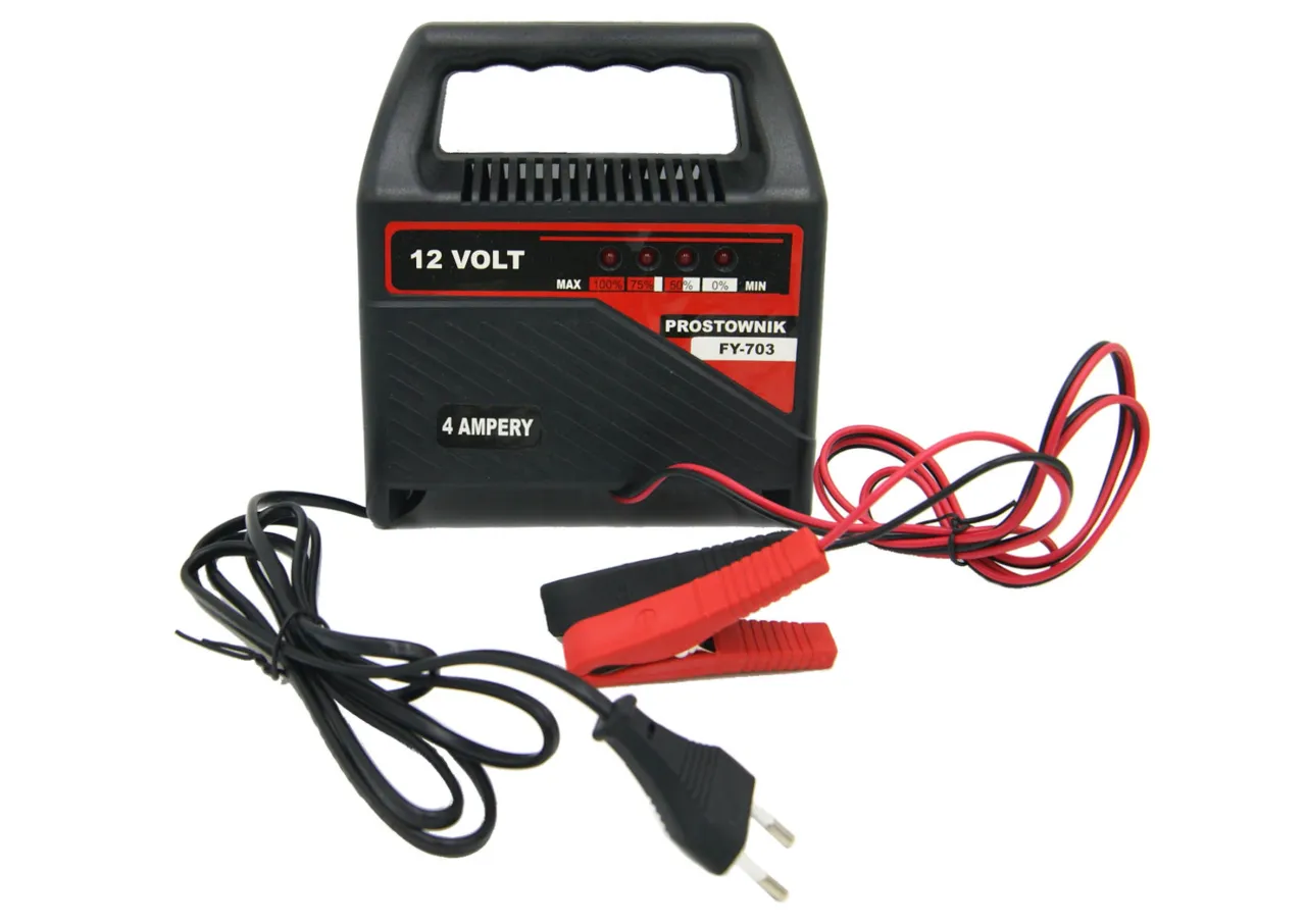 prostownik 4A 12V akumulator