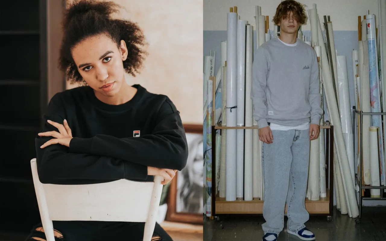 bluza crewneck różne style