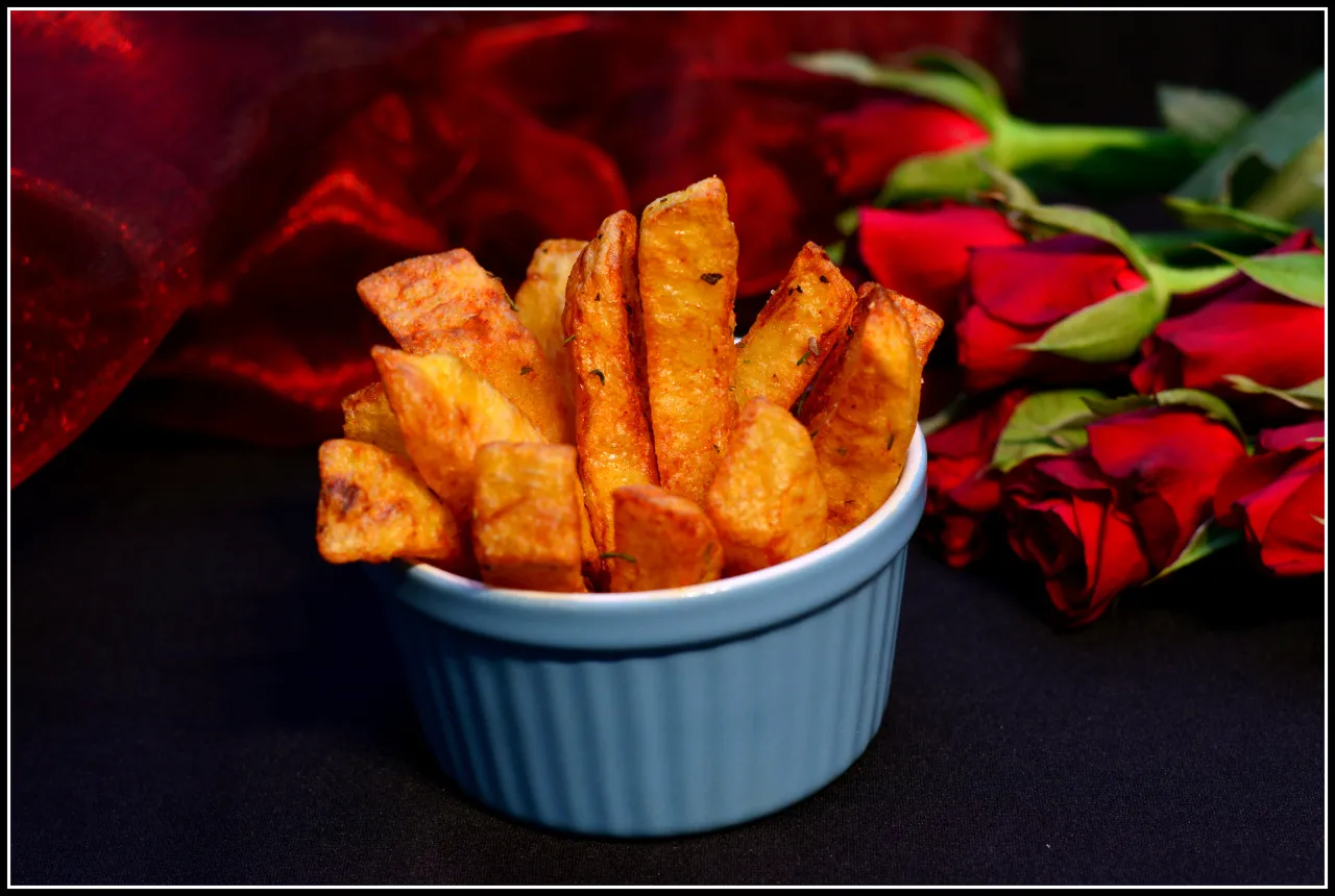 domowe frytki belgijskie przepis