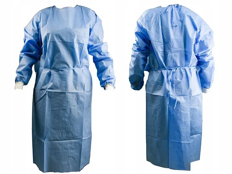 fartuch medyczny jednorazowy normy certyfikaty