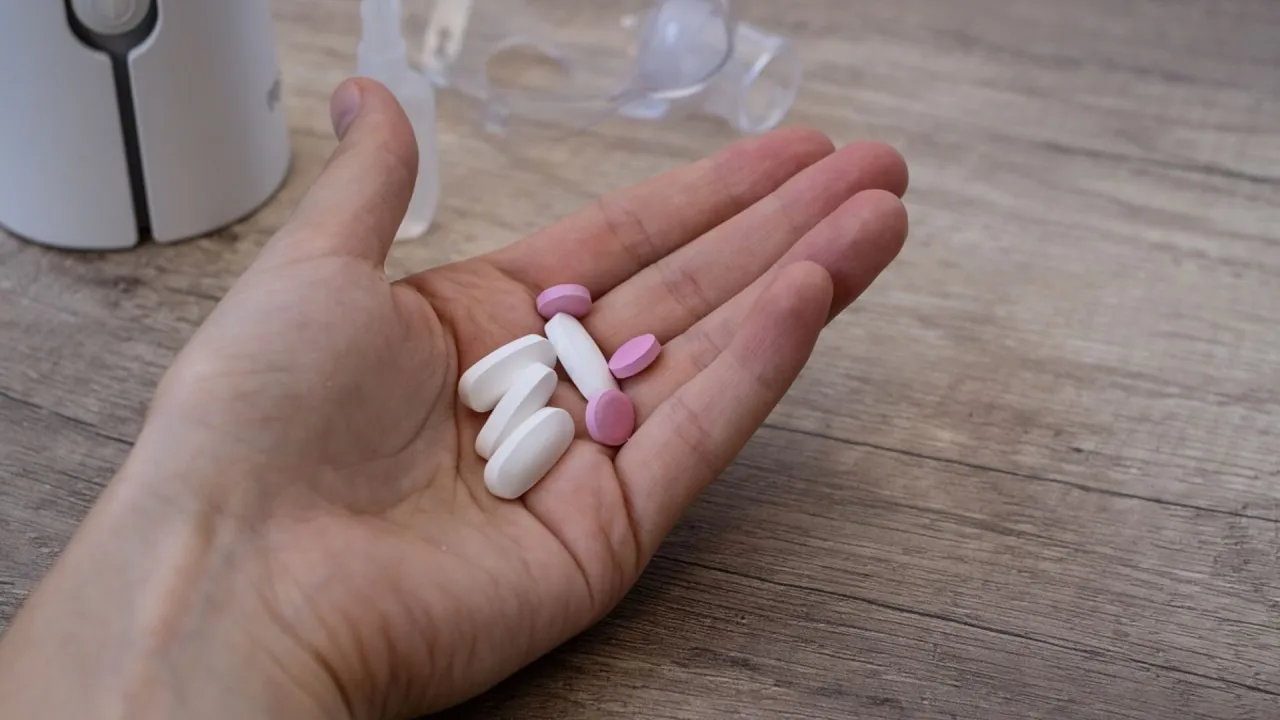 Opakowanie leku Singulair lub montelukast