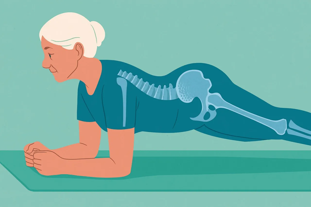 Zakazane ćwiczenia przy osteoporozie infografika