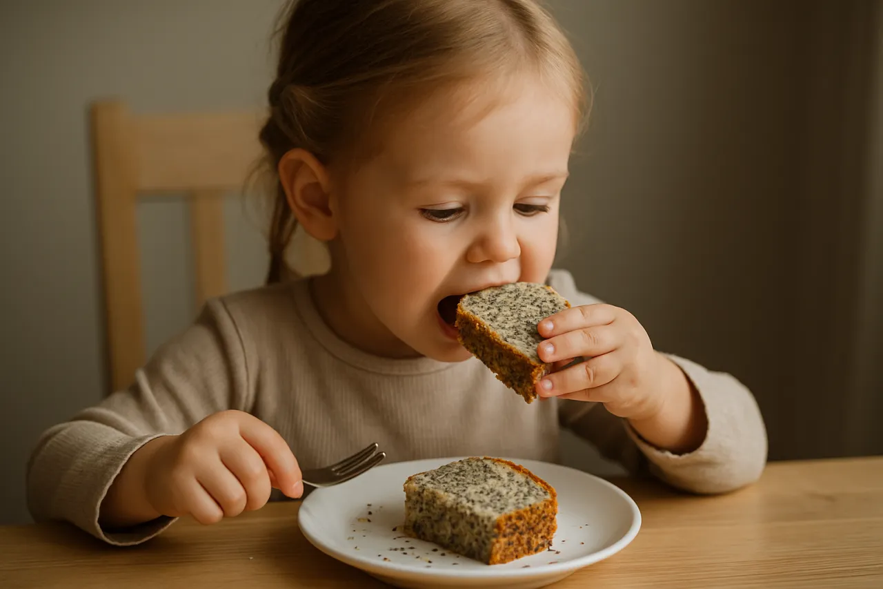 Dziecko je kawałek tortu