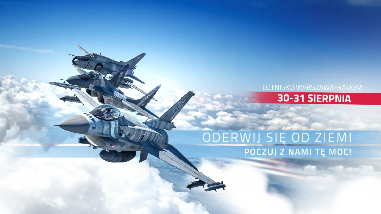 Air Show Radom wystawa statyczna samoloty wojskowe