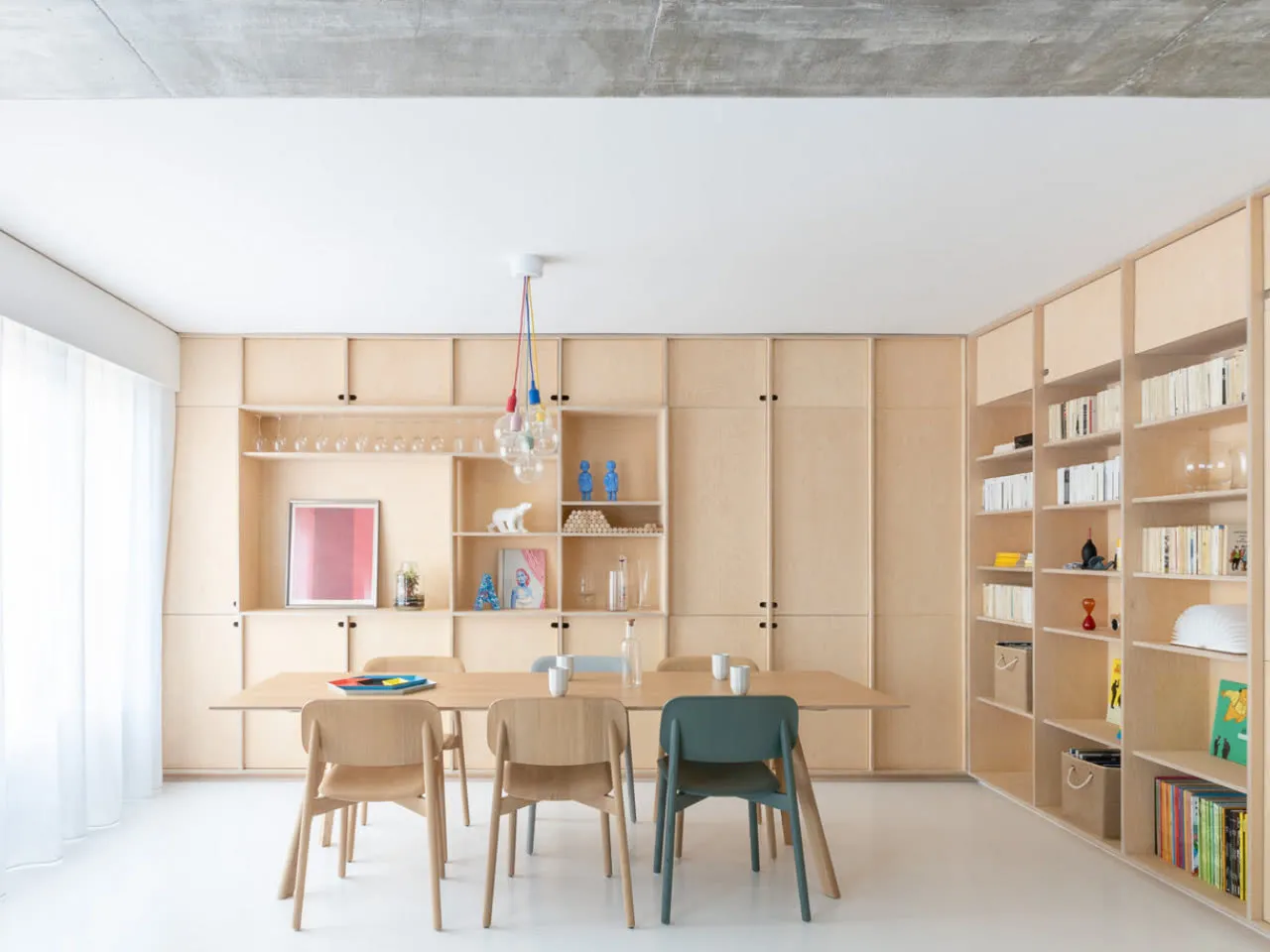 Inspirujące meble ze sklejki DIY nowoczesne