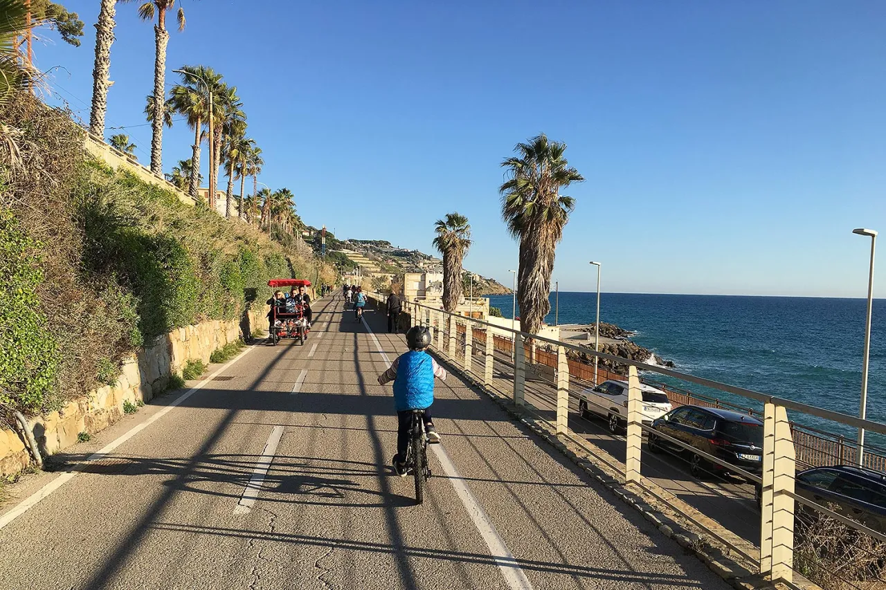 Piste cyclable San Remo