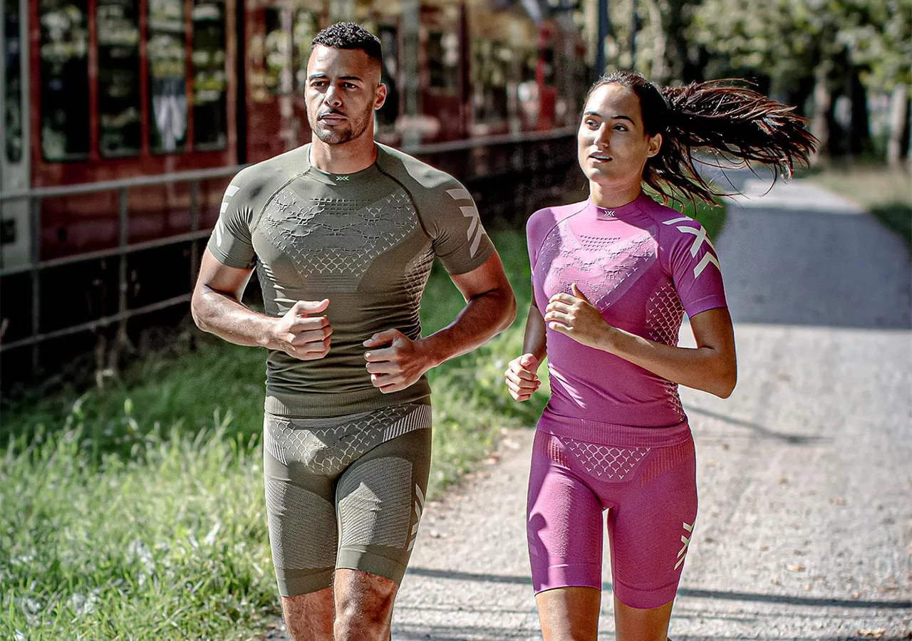 Lekka odzież techniczna do biegania w upale