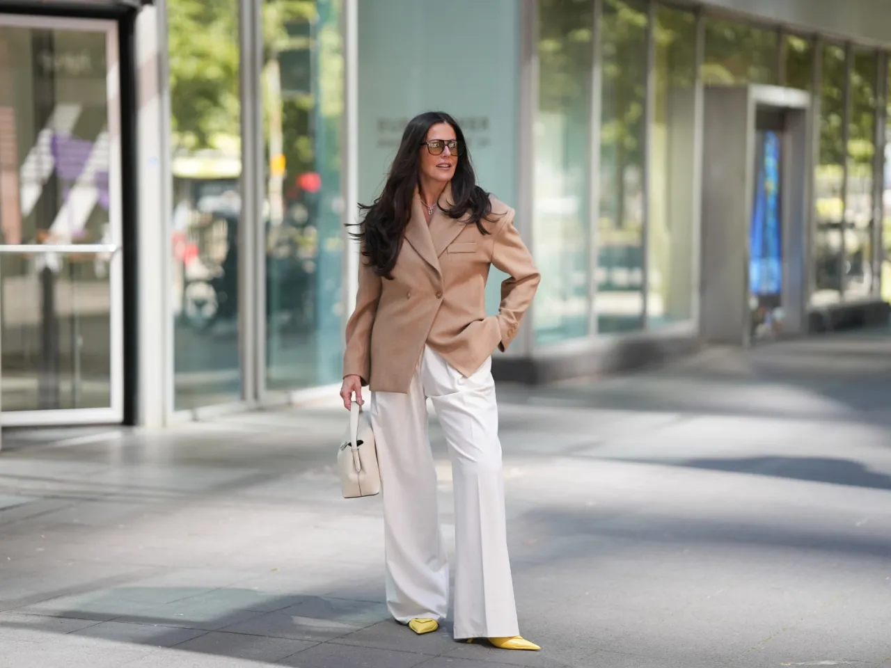 Styling weite Hosen Damen 2025