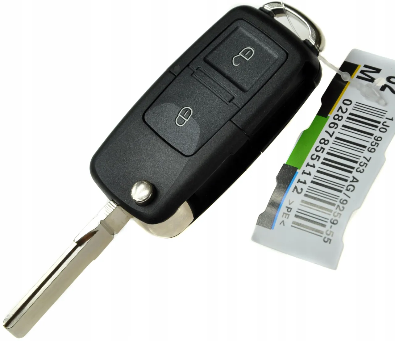 Rodzaje kluczyków Volkswagen Golf 4 scyzoryk i stały