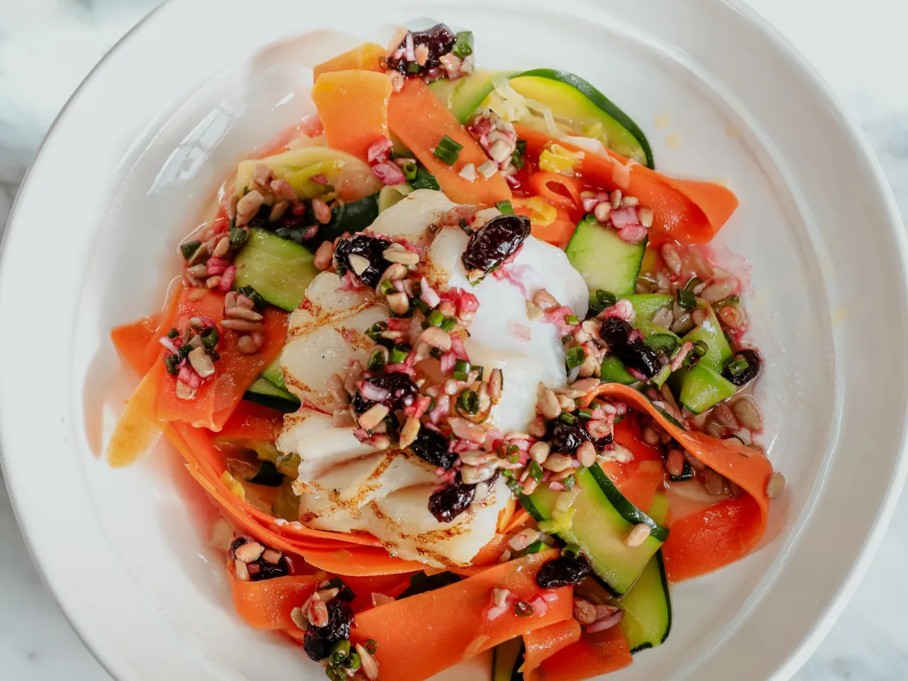 Accompagnements morue grillée