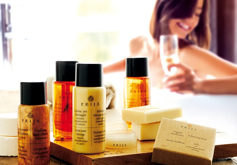 minikosmetyki hotelowe