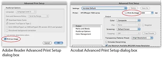 Drukuj jako obraz opcja