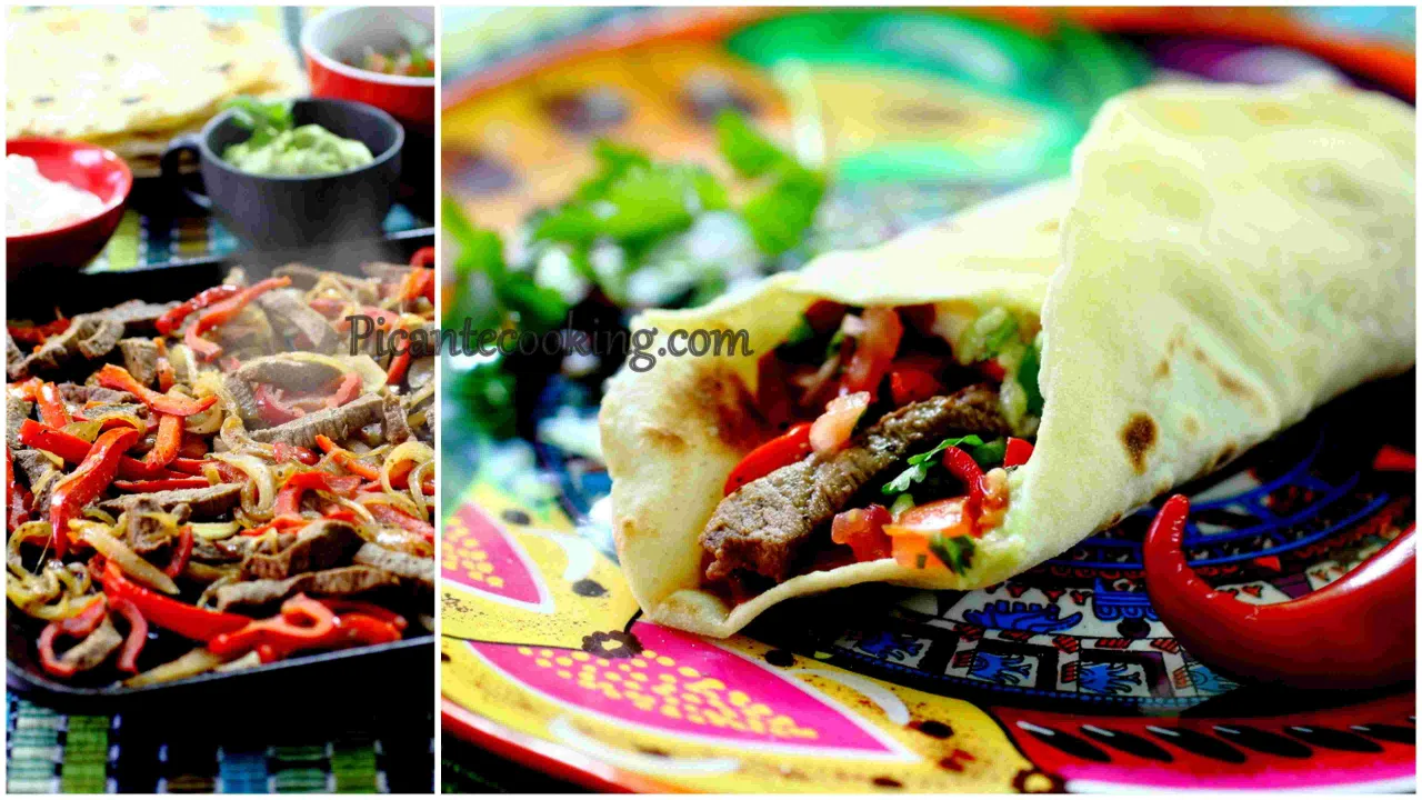 Zdjęcie Pyszne fajitas z wołowiny – prosty przepis na idealne danie Tex-Mex