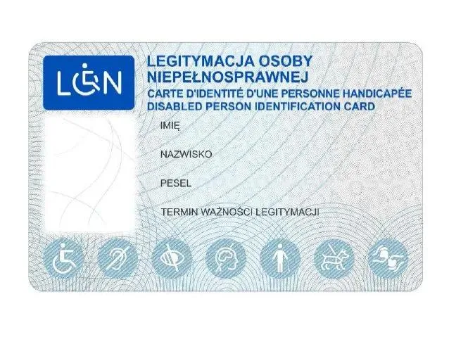 Zdjęcie Co oznaczają piktogramy na legitymacji osoby niepełnosprawnej i ich znaczenie