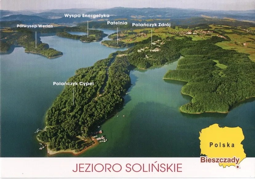 Zdjęcie Solina na mapie Polski: Gdzie dokładnie leży perła Bieszczad?