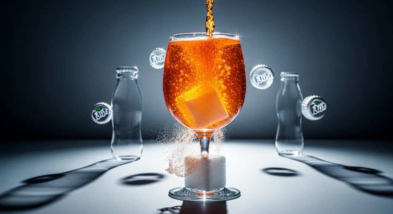 Zdjęcie Ile cukru jest w Fancie? Zaskakujące różnice w wersjach napoju