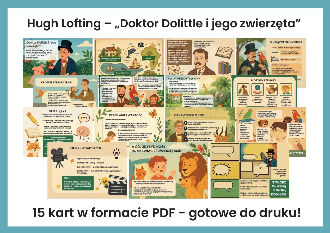 Zdjęcie Recenzja książki doktor Dolittle i jego zwierzęta – co warto wiedzieć?