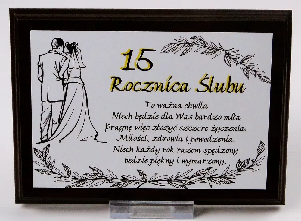 Zdjęcie 15 lat ślubu jaka to rocznica? Odkryj znaczenie kryształowej rocznicy