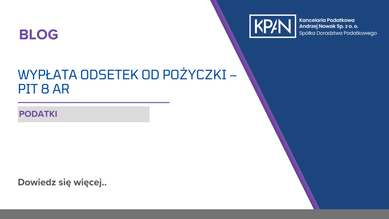 Zdjęcie Odsetki od pożyczki jaki PIT – jak uniknąć błędów w rozliczeniu?