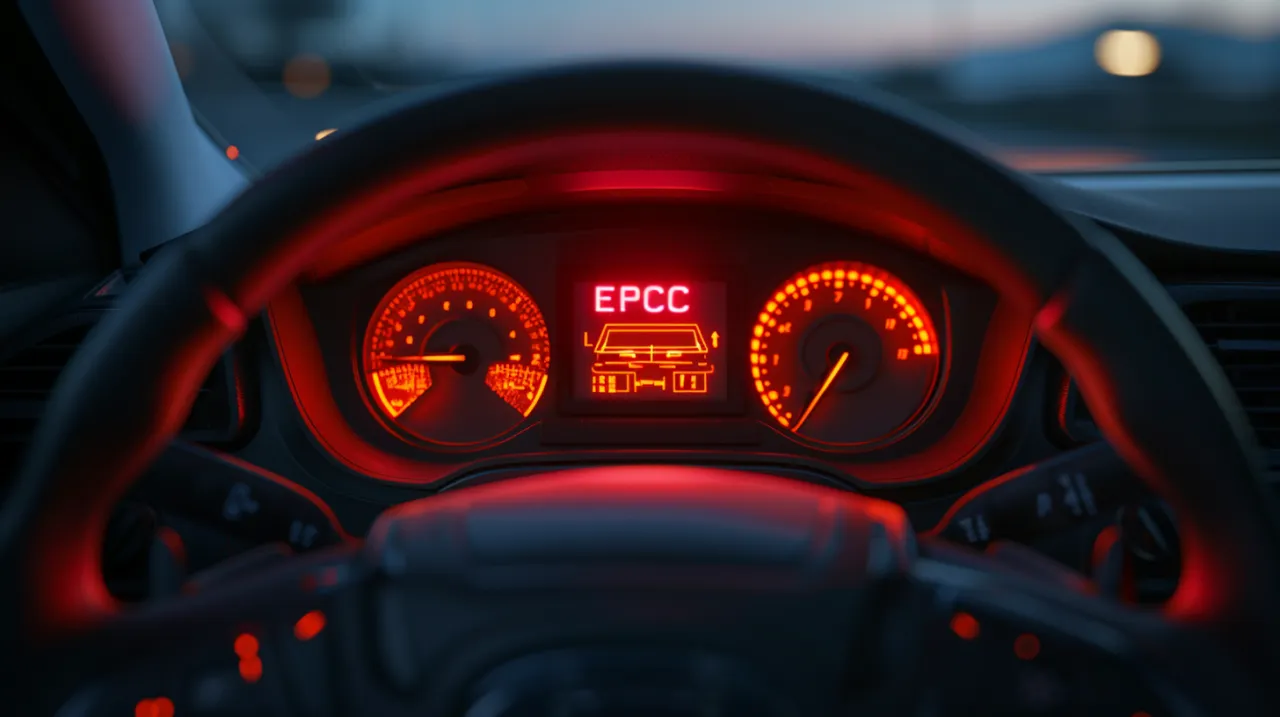 Zdjęcie Co oznacza kontrolka EPC w samochodzie: sygnał zagrożenia?