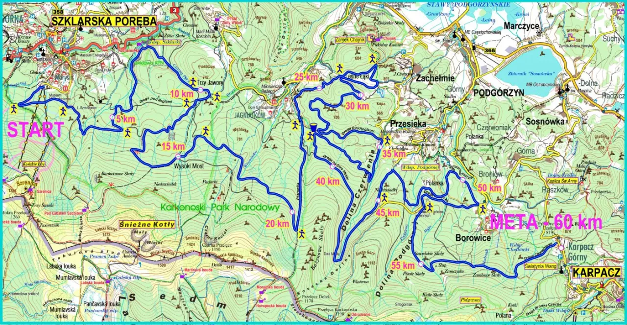 Zdjęcie Karpacz trasy rowerowe mapa - odkryj najlepsze szlaki i ich trudność