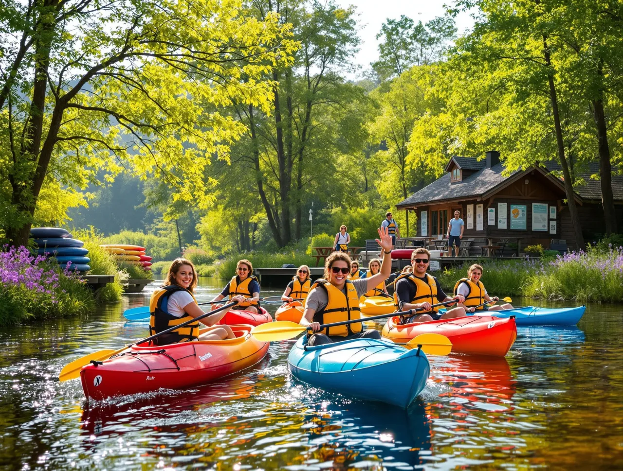 organizacja spływu kajakowego mazowsze