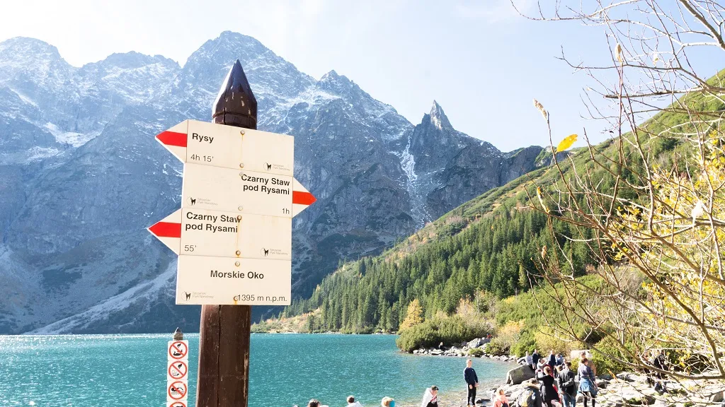 Szlak na Rysy z Morskiego Oka