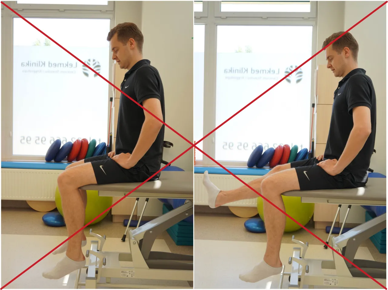 Prawidłowe siedzenie po operacji kolana