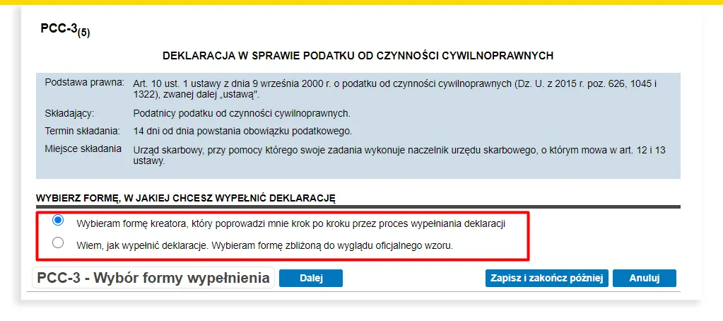 Zdjęcie Podatek od czynności cywilnoprawnych PCC-3: poznaj wysokość i zasady