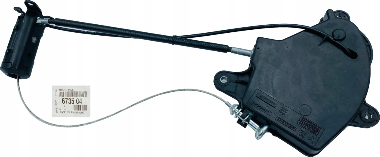 Mechanizm windy koła zapasowego Peugeot 307 SW