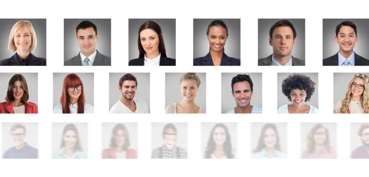 profesjonalne zdjęcie do CV kobieta i mężczyzna